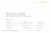 Manual de calidade - euenfou.webs.uvigo.es€¦ · Comisións de garantía de calidade dos centros (Intervalo de modificacións realizadas polo centro baseándose nas recomendacións