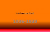 La Segona República · 2012-05-08 · Guerra Civil Espanyola Primer enfrontament entre el feixisme i la democràcia. És l’aixeament dels setors onservadors contra la democratització