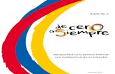 Discapacidad en la primera infancia: una realidad …centrodocumentacion.deceroasiempre.gov.co/sites/data...1 Discapacidad en la primera infancia: una realidad incierta en Colombia