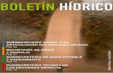 BOLETÍN BOLETÍN HÍDRICO HÍDRICO...de rubros para el uso y aprovechamientos del agua cruda. 4 Acuerdo Ministerial Nº 2017-0010 Fuente: Subsecretaría Social y de Articulación