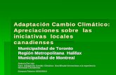 Adaptación Cambio Climático: Vitrinas municipales canadiensesque hace parte del ecosistema de los Grandes Lagos (Canadá-USA), le ha dejado una impronta ecológica y económica a