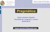 Pragmática - César Antonio Aguilar€¦ · Pragmática y computación (1) Pragmática y computación (2) Pragmática y computación (3) ... En esta sesión vamos a explorar un tema