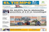 De 40,99% fue la abstención pesuvista el 6-D en Anzoáteguimedia.eltiempo.com.ve/EL_TIEMPO_VE_web/21/diario/docs/... · a las Fanb para prest aciones + 9 P ROT E STA Est u d i a