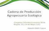 Cadena de Producción Agropecuaria Ecológica › images › asuntos-internacionales › pdf › e… · (50.000 Ha en 2007 vs 35.000 Ha en el 2011) • 1. Necesidad de protocolos