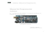 Manual de Programación Arduino - WordPress.com › ... · configuración setup() , a nivel local dentro de las funciones, y, a veces, dentro de un bloque, como para los bucles del