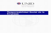 Responsabilidad Social de la Empresa · RESPONSABILIDAD SOCIAL DE LA EMPRESA 1 . Sesión No. 8 . La empresa y el medio ambiente . Parte III . Objetivo: al finalizar la sesión, el