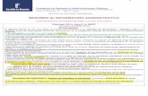 RESUMEN de INFORMACIÓN ADMINISTRATIVA · Resumen de información administrativa 1 ... * Las del Diario Oficial de Castilla-La Mancha (DOCM) que abren plazo de presentación de solicitudes