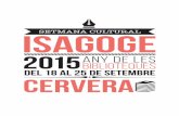 ANY DE LES BIBLIOTEQUES del 18 al 25 de setembre cervera · A les 21.30 h. 6a edició de la Nit del Teatreviu a Cervera. Marató de Teatre Amateur. Espectacle de varietats dut a terme