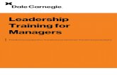 Leadership Training for Managers - Dale Carnegie Queretaro · 37' +/2#%6#0. 3 CREDENCIALES 18 ... entrenaiento 8?! entiicar los coponentes el oacing 9?plicar los pasos el 'roceso