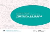 FESTIVAL DE IDEAS · 2019-11-25 · 3.2.3 Canvas: herramienta para idear un proyecto 3.2.4 Taller de prototipado 3.3 Presentación de proyectos ¨Una idea + un dibujo¨ Anexos Caso