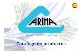 Catálogo de productos - Carima · 2020-01-22 · FO CLEANER es un disolvente a base de agua para la limpieza de la fibra de vidrio antes del empalme. Se evapora completamente sin