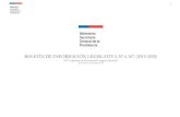 BOLETÍN DE INFORMACIÓN LEGISLATIVA Nº 6-367 (2019-2020) · Aprueba el Acuerdo entre la República de Chile y la República de Perú sobre Reconocimiento Recíproco y Canje de Licencias