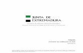 MADES€¦ · Módulo 2 - 3ª planta 06800 - Mérida JUNTA DE EXTREMADURA MADES Convenio de codificación en PHP HOJA DE CONTROL Proyecto MADES (Marco para el Desarrollo y Mantenimiento