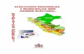 Cuadro 1.01: Elecciones Regionales y Municipales 2006 ... · Piura 941,264 5.67 Puno 693,571 4.18 San Martín 377,251 2.27 Tacna 178,119 1.07 Tumbes 114,904 0.69 Callao 560,612 3.38