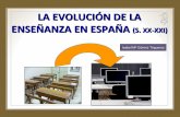 LA EVOLUCIÓN DE LA ENSEÑANZA EN ESPAÑA (S. XX-XXI)rua.ua.es/dspace/bitstream/10045/25126/3/Evolucion_Enseñanza_Es… · Entre las principales novedades que aporta la LOE destacan: