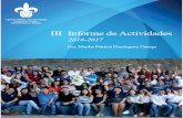 III Informe de actividades 2016 - Universidad Veracruzana · III Informe de actividades 2016 – 2017 Dra.Martha Patricia Domínguez Chenge 4 Tabla 2. Concentrado de egresados por
