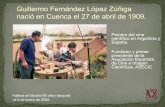 Guillermo Fernández López Zúñiga nació en Cuenca el 27 de ... · • Producciones cinematográficas y guiones • Congresos, jornadas, festivales ... para su depósito en el