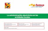 La administración electrónica en las entidades locales · Diputación Provincial de Huesca 5 La administración electrónica en las EELL Directiva 2014/23/UE, relativa a la adjudicación