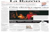 MÁS APAGONES: El gobierno no ha podido solucionar ... › wp-content › uploads › 2014 › 06 › Primera_1016.pdf · Jesse Chacón, ministro para Energía Eléctrica, hace 431