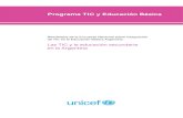 Programa TIC y Educación Básicabaseries.flacso.org.ar/uploads/productos/1249_01.pdf · 2018-09-03 · Programa TIC y Educación Básica. Las TIC y la educación secundaria en la