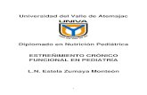 Diplomado en Nutrición Pediátrica ESTREÑIMIENTO CRÓNICO ...yakult.mx/uploads_yakult/pdf/Estreñimiento... · estreñimiento representa del 3 al 5% de las consultas ambulatorias