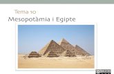 Tema 10 - WordPress.com › 2018 › ... · • A Egipte, les dones tenien alguns drets i llibertats que no tenien altres dones de l’antiguitat. Per exemple, podien heretar i tenir