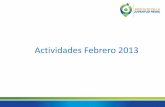 Actividades Enero 2013 - Monterreyportal.monterrey.gob.mx/.../2013/calendariofebrero2013.pdf · 2013-07-17 · Actividades Febrero 2013 . Evento Mediático de San Valentín Pinta