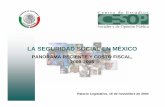 LA SEGURIDAD SOCIAL EN MÉXICO - WordPress.com · 2015-03-27 · • El gobierno federal hace contribuciones para proveer a los trabajadores y sus beneficiarios de la cobertura de