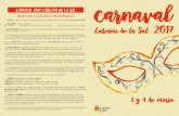 carnaval - Cabezón de la Sal€¦ · FIESTA DE CARNAVAL INFANTIL Pabellón Juan Mª Parés Parque infantil con música e hinchables 18:00 h. Espectáculo infantil con personajes