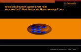 Descripción general de Acronis Backup & Recovery 10dl.acronis.com › u › pdf › wp › WP_Overview.ES.pdf · ¡Mejorado! Compatibilidad de entornos virtualizados La familia Acronis