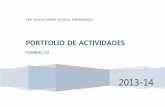 PORTFOLIO DE ACTIVIDADES · 2020-06-01 · COMBAS Galicia 2013–2014 / A2 3. Las Competencias Básicas han producido un cambio en mi metodología y/o en el tipo de actividades que