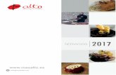 Empresa de Catering en Alicante - SERVICIOS 7 · 2017-03-08 · Cazuelita de patatas pochadas con dátiles, setas de temporada y huevo campero Pan con tomate y alioli Solomillo de