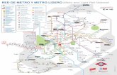 RED DE METRO Y METRO LIGERO Metro and Light Rail Networks01.s3c.es/imag/doc/2015-03-25/Planoesquematicoespanol.pdf · Avda. de la Paz Arturo Soria Esperanza Canillas San Lorenzo Parque