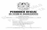 PERIODICO OFICIAL - Aguascalientesegobierno.aguascalientes.gob.mx/Servicios/SAC... · 2016-08-04 · pág. 2 p 25 2016 secretaria de finanzas del estado decreto que reforma, deroga