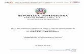 REPÚBLICA DOMINICANA - Edesuredesur2.edesur.com.do/wp-content/uploads/2018/07/pliego-de-comp… · El proveedor deberá anexar a su oferta: Las informaciones técnicas correspondientes