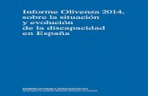Informe Olivenza 2014, sobre la situación y evolución de ... · 2.5. Tratamiento de la discapacidad en la Reforma de las Pensiones 170 2.5.1. Ley 27/2011, de 1 de agosto, sobre