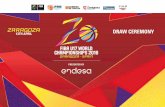 FIBA U17 WORLD CHAMPIONSHIPS · FEMENINO: 22 JUNIO AL 2 JULIO MASCULINO: 23 JUNIO AL 3 JULIO. PAÍSES PARTICIPANTES campeonatos del mundo u17 - fiba u17 world championships 2 CAMPEONATO