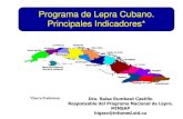 Programa de Lepra Cubano. Principales Indicadores*files.sld.cu/sche/files/2014/02/princ_indic_prog_lepra_cuba_2014.pdf · Evolución del Programa de Control de Lepra en Cuba Antes