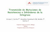 Transmisión de Mutaciones de Resistencias a Inhibidores de la …regist2.virology-education.com/2017/2ndSpanHCF/06... · 2017-05-12 · Transmisión de Mutaciones de Resistencias