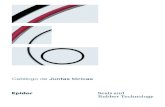 Catálogo de Juntas tóricas - Epidor SRT · 2019-12-12 · E-procurement. Asesoramiento técnico. Diseño y fabricación . Amplia gama de materiales. Informes de primeras muestras.