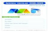 Agenda escolar 2018-2019 Preescolar - Maggisteria · periodo para la presentaciÓn a la comunidad escolar del informe final del ciclo escolar. no se suspenden clases. * actividades