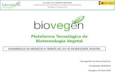Plataforma Tecnológica de Biotecnología Vegetal › wp-content › uploads › 2020 › 05 › ... · Jornada CITA-CAJAMAR-BIOVEGEN Tendencias de mejora genética en producción