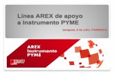 Línea AREX de apoyo a Instrumento PYME...2019/07/04  · Delegación en Bruselas: apoyo el acceso de las empresas y asociaciones aragonesas a financiación europea y proyectos multilaterales