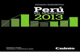 ANUARIO - congreso.gob.pe...usuarios en general la actualización de la vigésima tercera edición del Anuario Estadístico "Perú en Números 2013" con el objetivo de ofrecer una