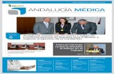 ANDALUCÍA MÉDICAREVISTA DEL CONSEJO ANDALUZ DE COLEGIOS DE MÉDICOS ANDALUCÍA MÉDICA | actualidad Manuel Olmedo recibe la Medalla al Mérito en el Trabajo La ministra de Empleo