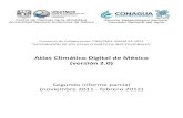 Atlas Climático Digital de México (versión 2.0)...2Ejemplos (Spline, Kriging. IDW e IDW1) 31 4. Proyectos mxd y bases de datos georeferenciadas en formatos Geotiff y txt de los