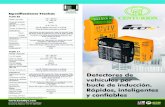 Características y Beneficios - Centurion Systems Brochure-06112014-Spanish.pdf · 2014-11-06 · Características y Beneficios: FLUX es una gama de detectores monocanales por bucle