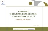 Anoetako hizkuntza-erabileraren kale-neurketa, ... Adinekoak gutxien (%40,8) Gazteek %68,4 Helduek %52,5