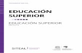 EDUCACIÓN SUPERIOR - UNESCO · 2018-09-19 · 2 EDUCACIÓN SUPERIOR | DOCUMENTO DE EJE La educación superior está conformada por los programas educativos “posteriores a la enseñanza