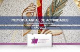 DE LA IGLESIA CATÓLICA EN ESPAÑA · 2020-04-24 · hacen tantos españoles a través de la Iglesia católica. Esta Memoria Anual de Actividades del año 2013 tiene como objetivo